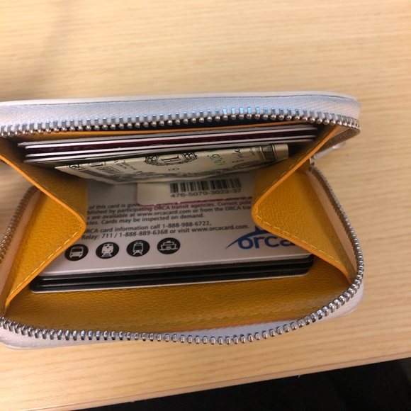 Goyard white short zip wallet - Picture 8 of 8